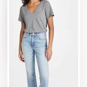 Madewell Cotton V-Neck t-shirt